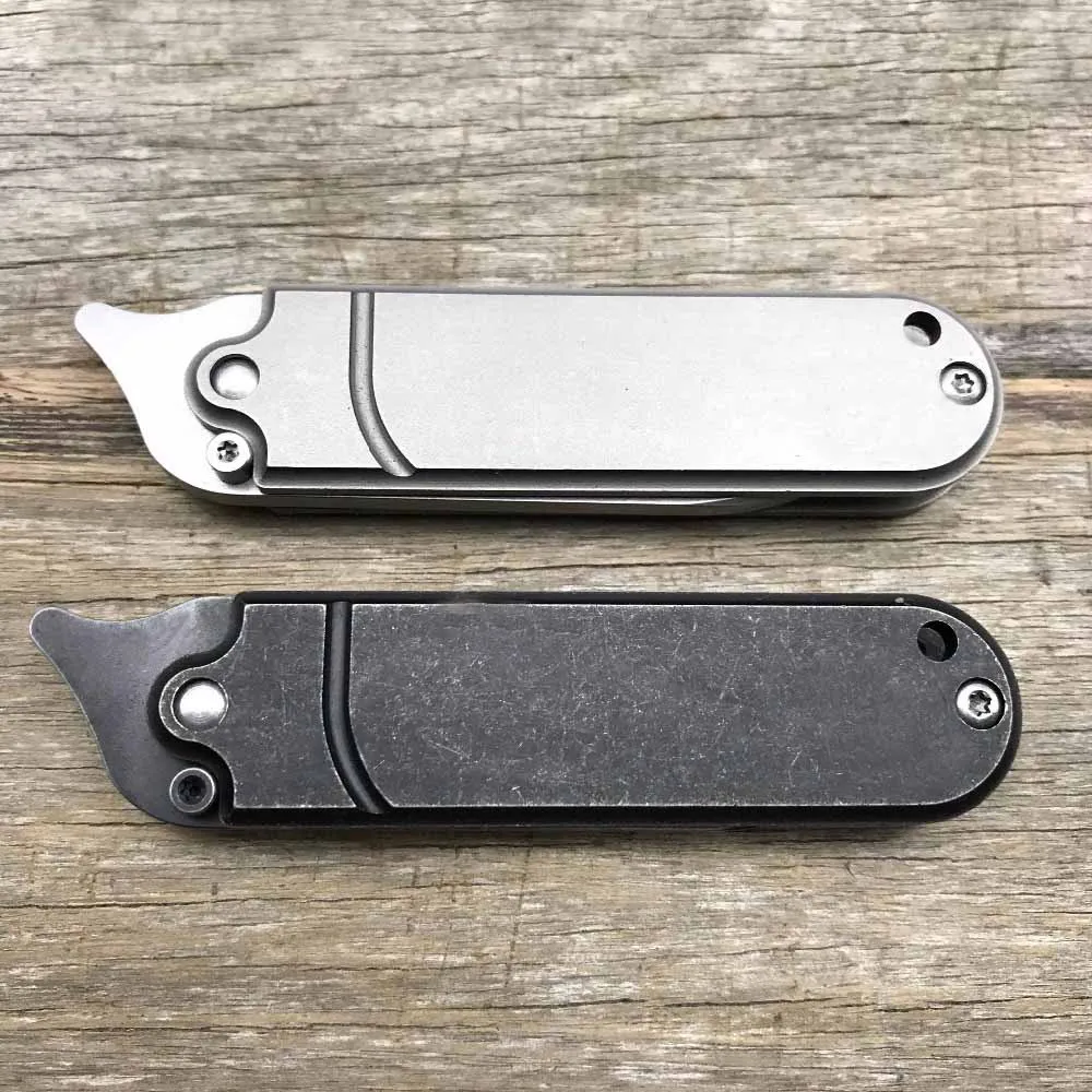 LDT Bean Мини титановый складной нож S35VN лезвие TC4 ручные ножи Походный спасательный
