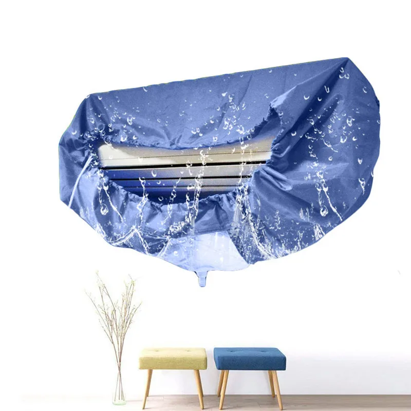 Air Conditioner Cleaning Waterproof Anti Dust Washing Cover for Wall