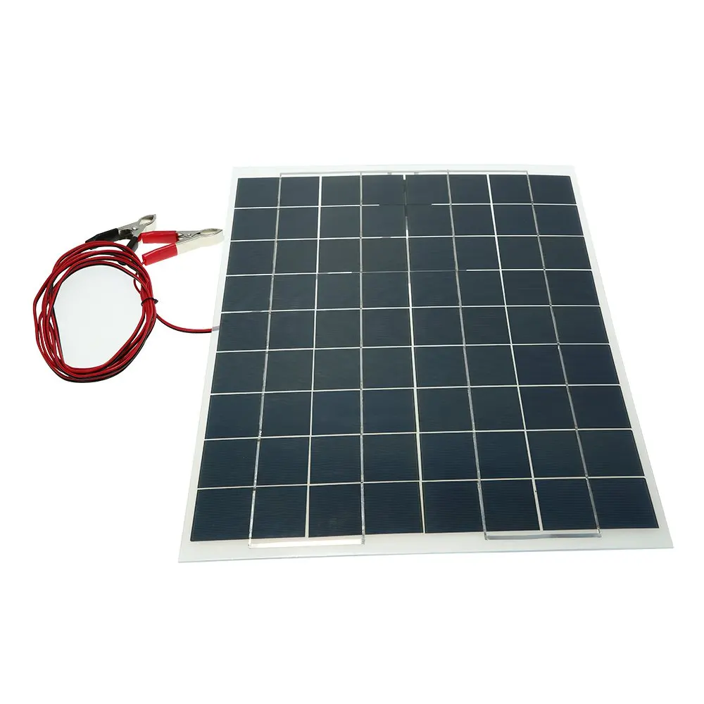 

30W 12V Solar Panel Solar Charger Phone Battery Charger Mini Epoxy Polycrystalline Cells For Cellphone