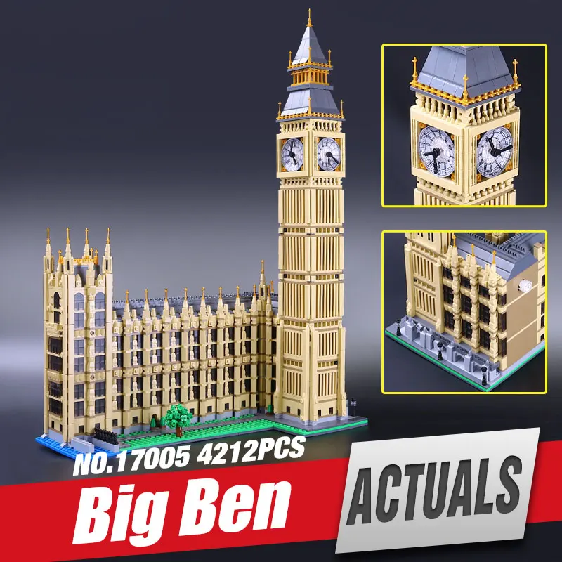 font b lepin b font 17005 Creator series the Big Ben Model Building Blocks set