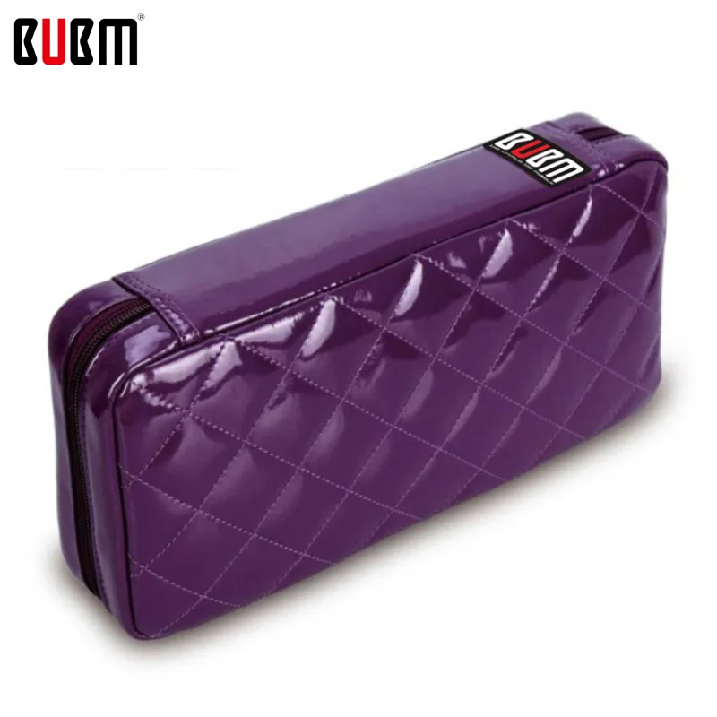 BUBM CD DVD bag case wallet trainborn household cd handbag large capacity 64pc cd package purple