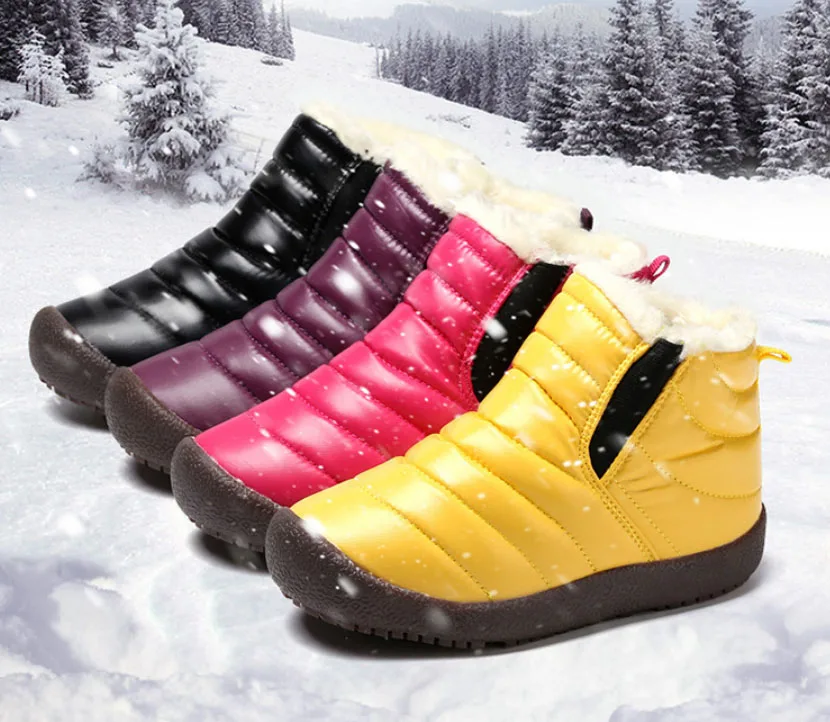 Waterproof children's snow boots-15