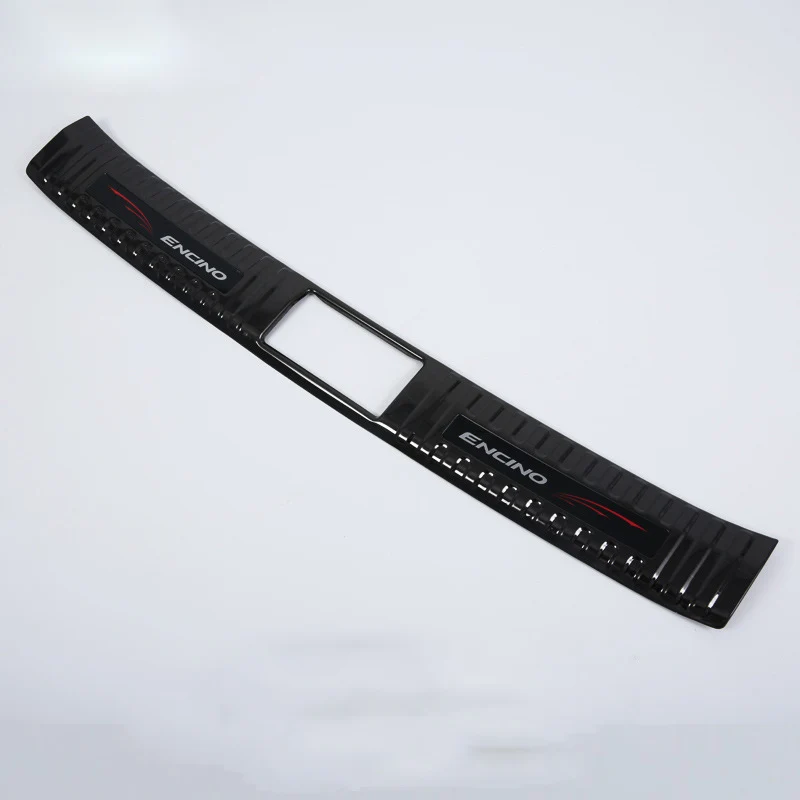 

For Hyundai Encino 2018 Car Styling Interior Exterior Tailgate Trunk Rear Door Sill Bumper Plate Protector Cover Trim