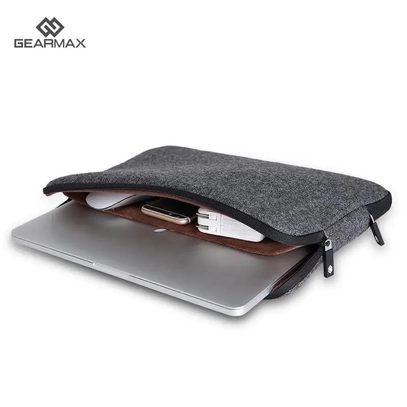 Gearmax чехол для ноутбука сумка для iPad Pro 12,9 дюйма мягкого фетра Для мужчин мешок для Macbook Air 13 Рождественский подарок ноутбук сумка 13,3 чехол