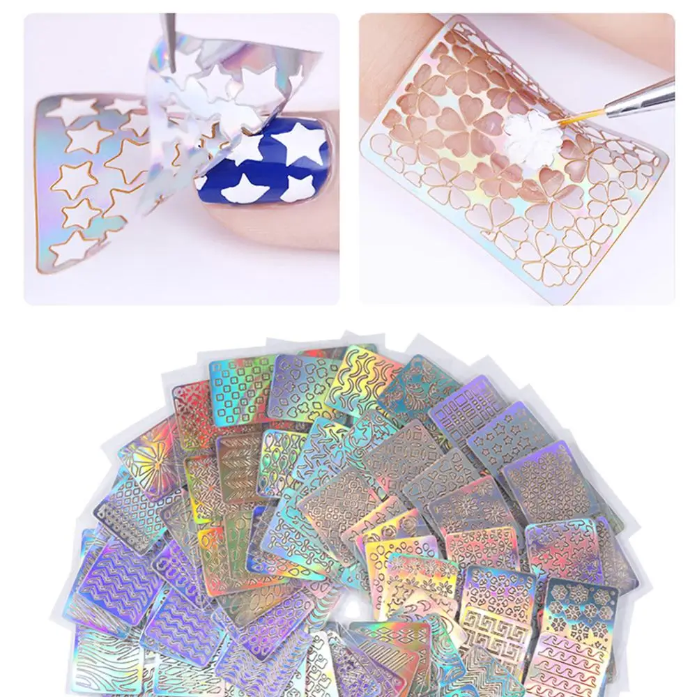 

2019 New 6Pcs 12Pcs 24Pcs Nail Art Stickers Water Transfer Full Beauty Sticker Decoration Flower Striping Tape Foil DecalsCW31