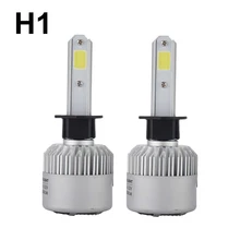 70 W/pair H1 Светодиодные Лампы COB Чипы 8000lm Автомобильные СВЕТОДИОДНЫЕ лампы Фар 6500 К ксеноновые лампы белого Авто Фары Переднего света