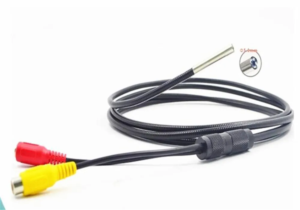 

Водонепроницаемый видеомикроскоп 3,9 мм AV, камера-эндоскоп IP66, CMOS Бороскоп, отоскоп