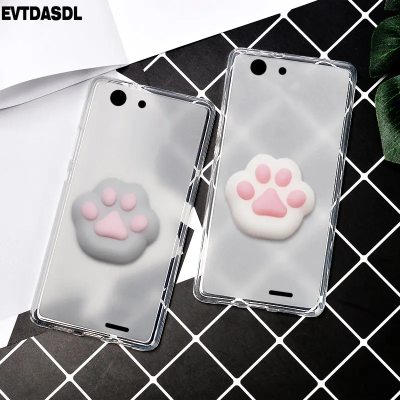 Squishy чехол для телефона Vertex Impress Лев 3g 5 0 дюймов часто силиконовый с милым рисунком