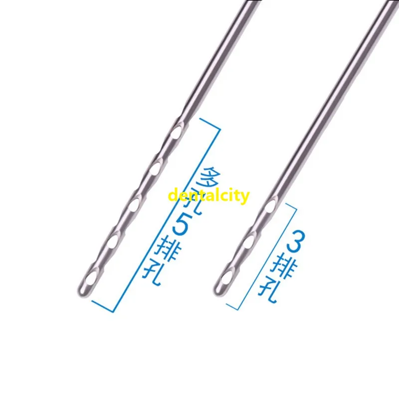 Канюля для сбора жира для стволовых клеток, канюля для липосакции жировой передачи иглы аспиратор для красоты, пористая капельная строгальная игла