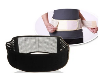 

by dhl or ems 100pcs waist brace support spontaneous heating protection magnetic therapy belt new waist belt