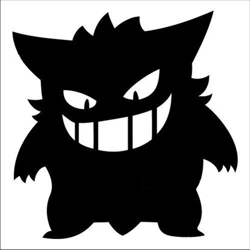 Tancredy The 2nd Half Price 14*14cm Funny Ghost Car Stickers