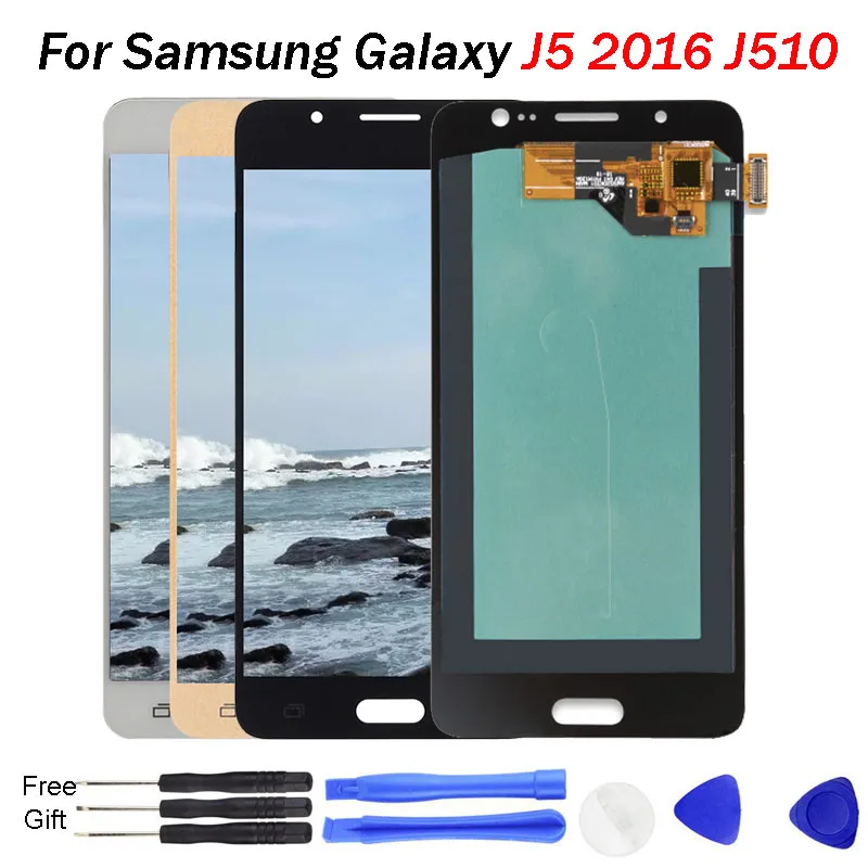 

J510F Replacement OLED lcd For Samsung Galaxy J5 2016 J510 J510F J5108 LCD Display Touch Screen Digitizer Assembly J5 LCD screen