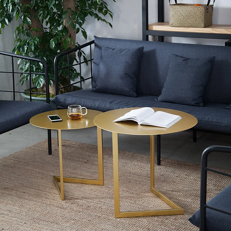 60*50cm Creative Round Coffee Table Iron Tea table Side table 60*50cm Creative Round Coffee Table Iron Tea table Side table