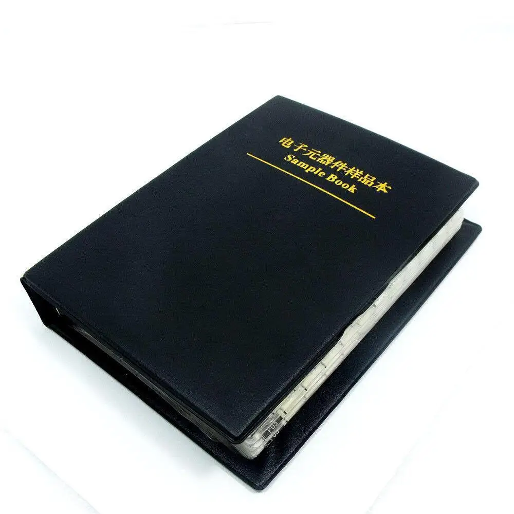 

RK5-0805: 0805 SMD Resistor Assorted Book kit 5% 25x170 values (4250pcs) 0R - 10M 1R 10R 100R 110R 120R 1K 2K 10K 20K 100K 1M 2M