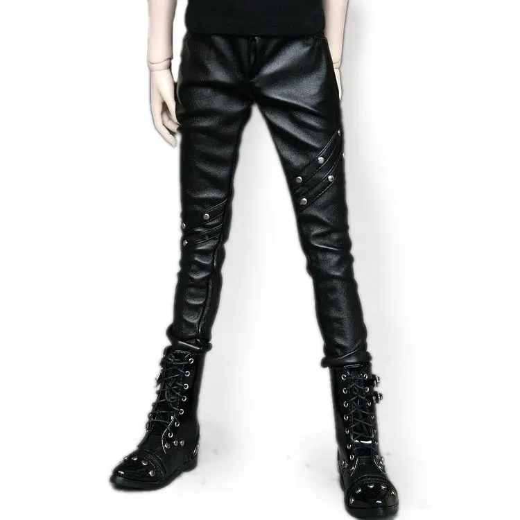 

[wamami] 77# Black Leather Trousers/Pants For SD DOD AOD DZ 1/3 BJD Doll Dollfie