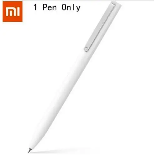 Xiaomi Mijia Sign Pen, японские чернила, 9,5 мм, прочная ручка для подписи, стилус, PREMEC, гладкая швейцарская сменная ручка для офиса - Цвет: pen only