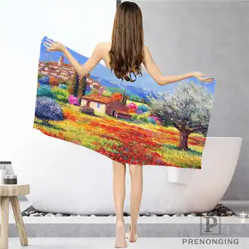 

Custom popular-landscaping Bathroom Washcloth Towels Face Towel/Bath Towel Shower Towels Size 33x74cm/72x143cm#18-12-17-07-321