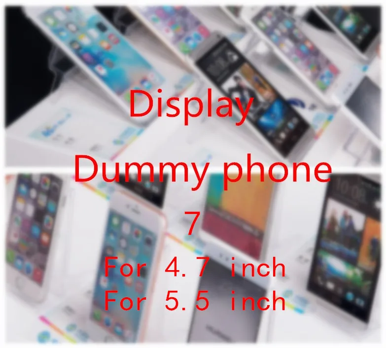 

Quality 1:1 TOY Dummy Model 5.5 For phone 7 Fake Dummy Phone Model Only For Display 4.7 Non-Working
