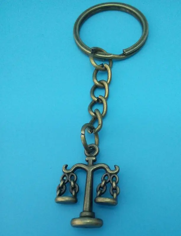 20Pcs Fashion New Jewelry Balance Scale Of Justice Balance Antique