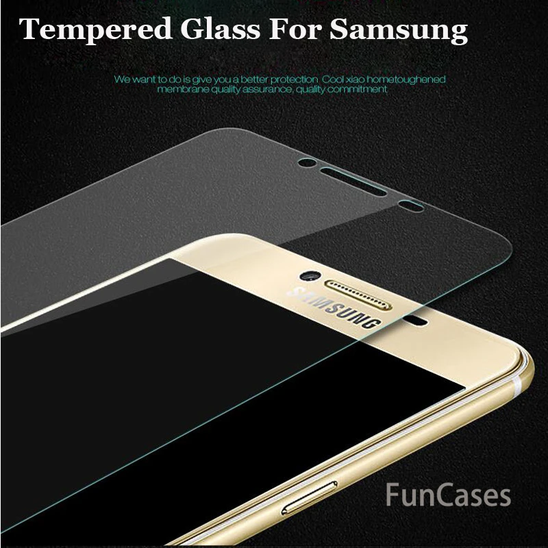 С уровнем твердости 9H Экран протектор для samsung Galaxy A3 A5 A7 J1 J2 J3 J5 J7 2015 2014 2016 S5 S4 S6 G530 G360