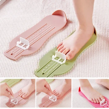 

Baby Foot Measure Foot Ruler Kids Foot Length Measuring Device Child Shoes Calculator for Children Infant Shoes Fittings Gauge