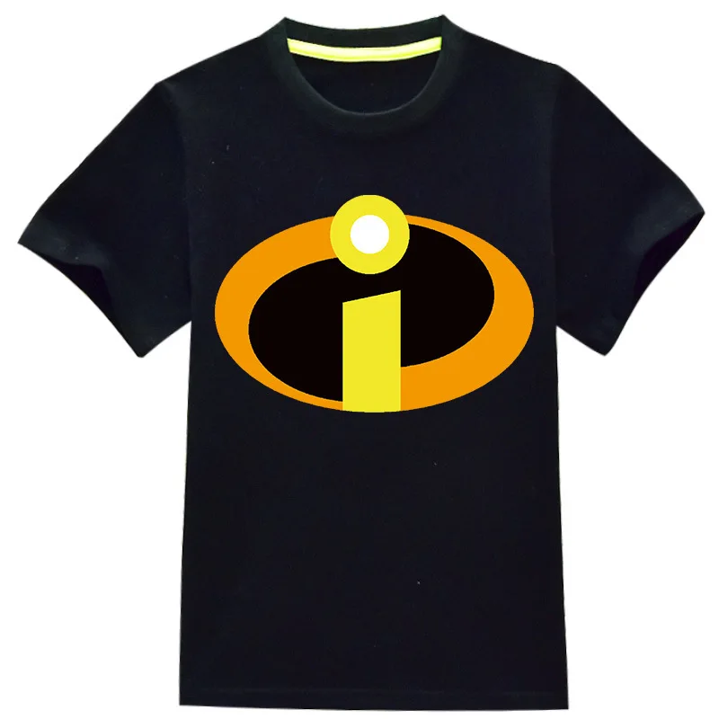 Летние Суперсемейка 2 детская футболка с рисунком футболка для мальчиков узор 3D принт Детская одежда маскарадный костюм для девочек