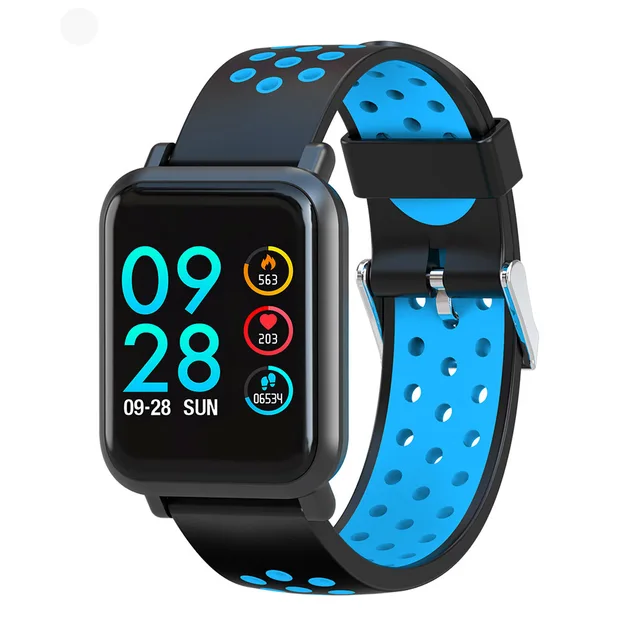 S9 Plus Bluetooth 4.0 smart watch heart rate waterproof multiple sports mode in Smart