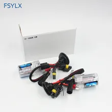 Faros antiniebla de Xenón HID para coche, bombillas de CA de 12V, 35W, 55W, H7, 4300K, 6000K, 8000K, 10000K
