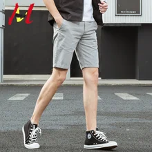 MANVALUE летние полихроматические мужские повседневные шорты из хлопка в европейском и американском стиле повседневные свободные шорты