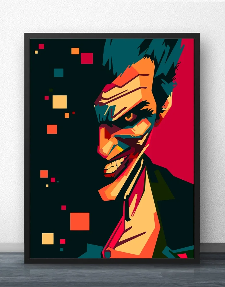 Hedendaags Kopen Goedkoop Joker Pop Art DIY Schilderen Nummers Kit Verf Op VO-46