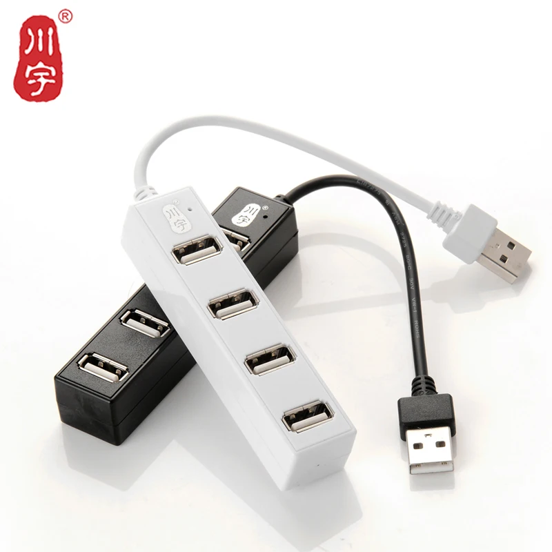 Kawau высокая скорость 4 порта USB 2 0 концентратор порт портативный разветвитель для