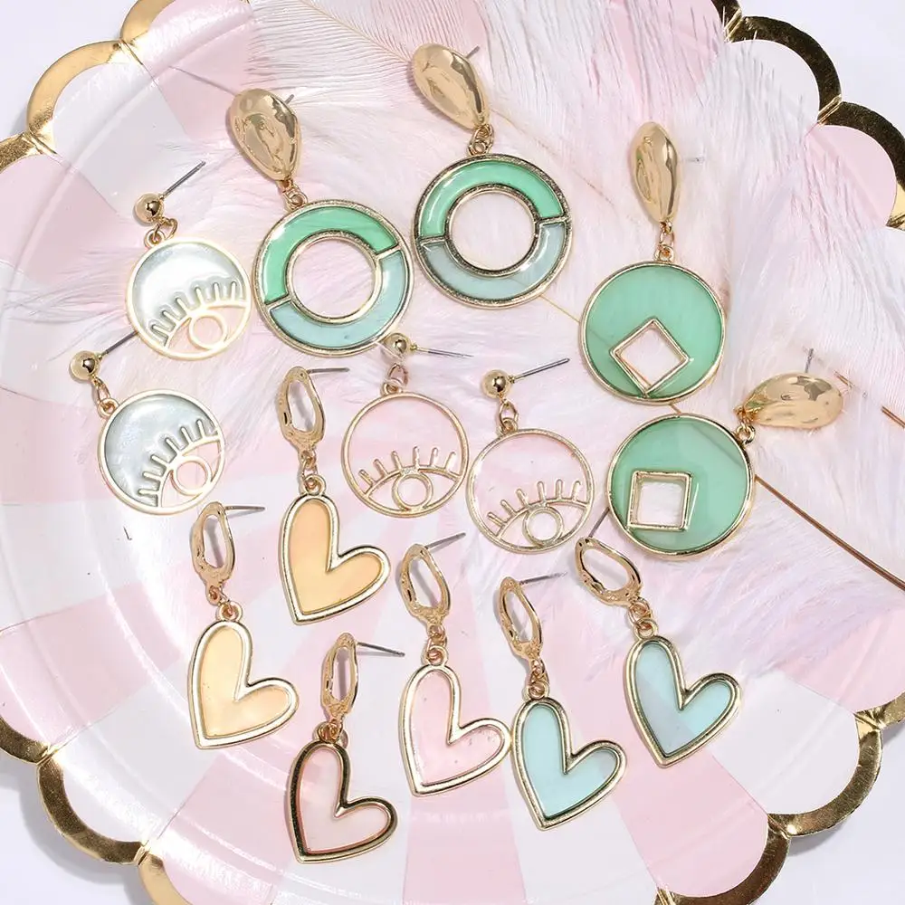 

korea earrings korean earring 2019 fashion statement earrings white drop earrings gift best gift for girls