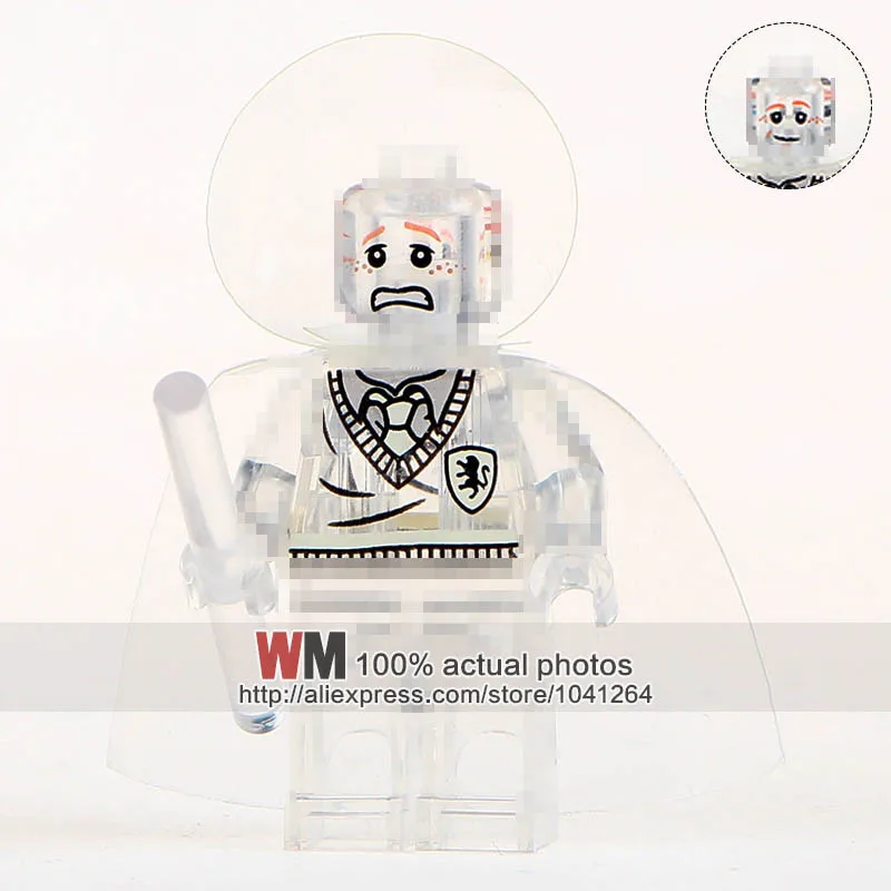 

20pcs/lot Crystal WM418 Ron Weasley Series Action Bricks Building Blocks Model Children Gift Toys