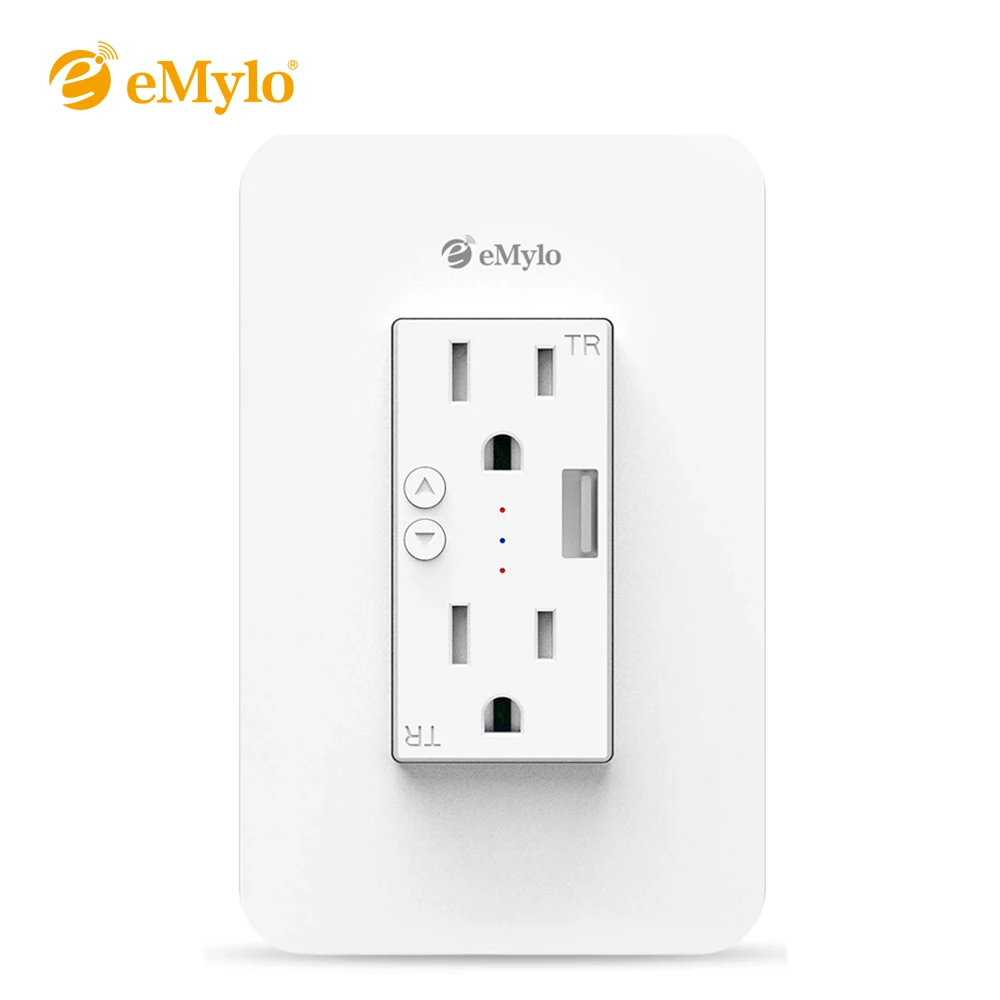 EMylo Wifi умный выключатель таймера с планкой голосовое управление защита от