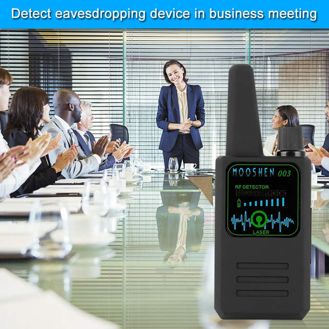 NEW M003 Multi-function Anti-spy Detector Camera GSM Audio Bug Finder GPS Signal Lens RF Tracker Detect Wireless Detector