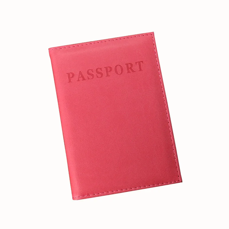 Обложка для паспорта для путешествий, женский милый чехол для паспорта, розовый мягкий чехол из искусственной кожи, чехол для паспорта, Обложка для паспорта