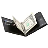 New Brand Luxury Business Man money clip wallet with metal clamp magnet hasp card slots slim designer leather purse for men ► Photo 1/6