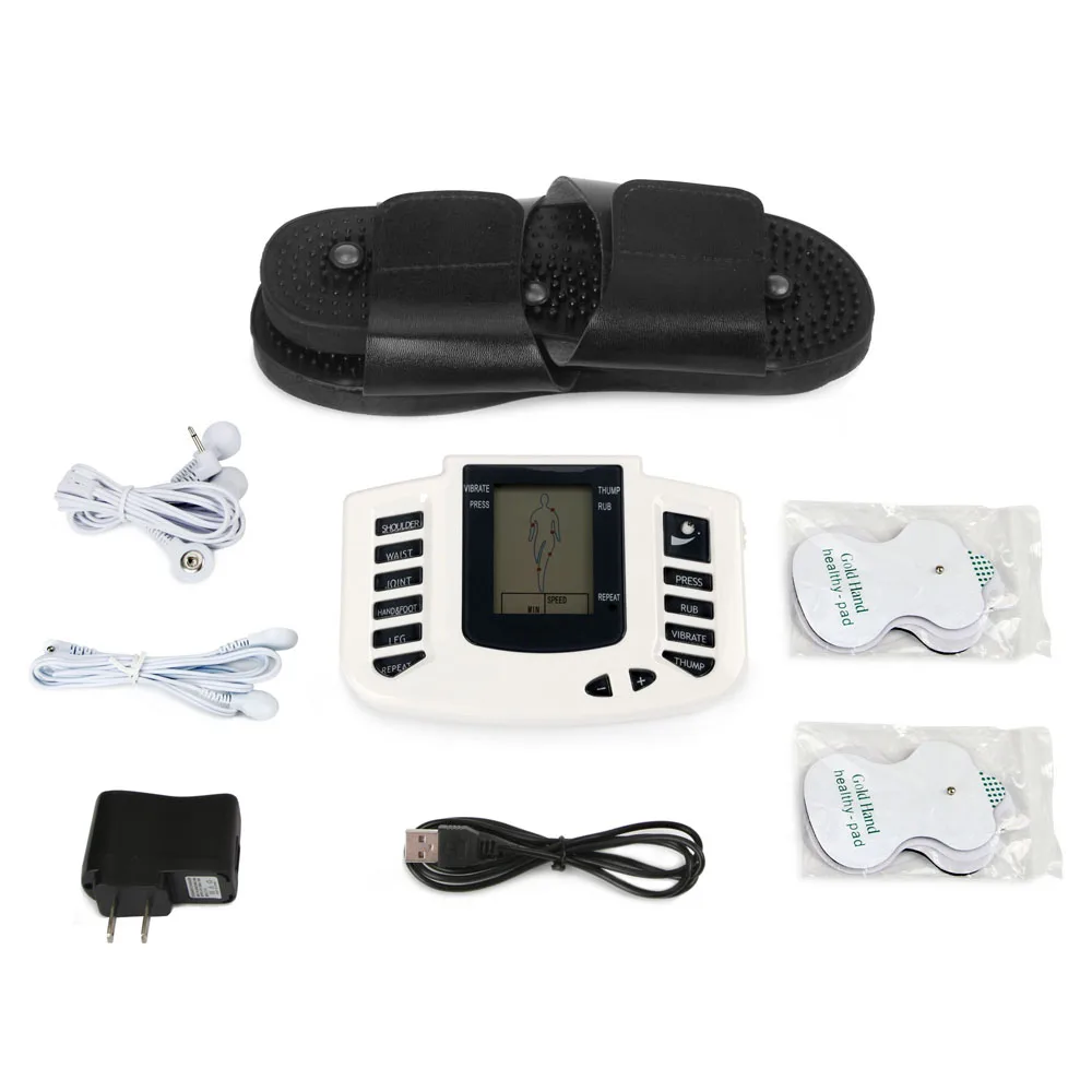 Manual in Russian JR-309 Electrostimulator Full Body Relax Muscle Massager Pulse Tens Acupuncture Therapy Slipper+4 Pads Manual in Russian JR-309 Electrostimulator Full Body Relax Muscle Massager Pulse Tens Acupuncture Therapy Slipper+4 Pads