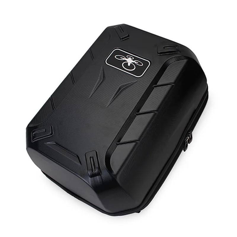 Phantom 3 Hardshell Bag Backpack Shoulder Carry Case Hard Shell Box + 4 Pcs DJI Phantom Motor Guard Cap Protector Cove