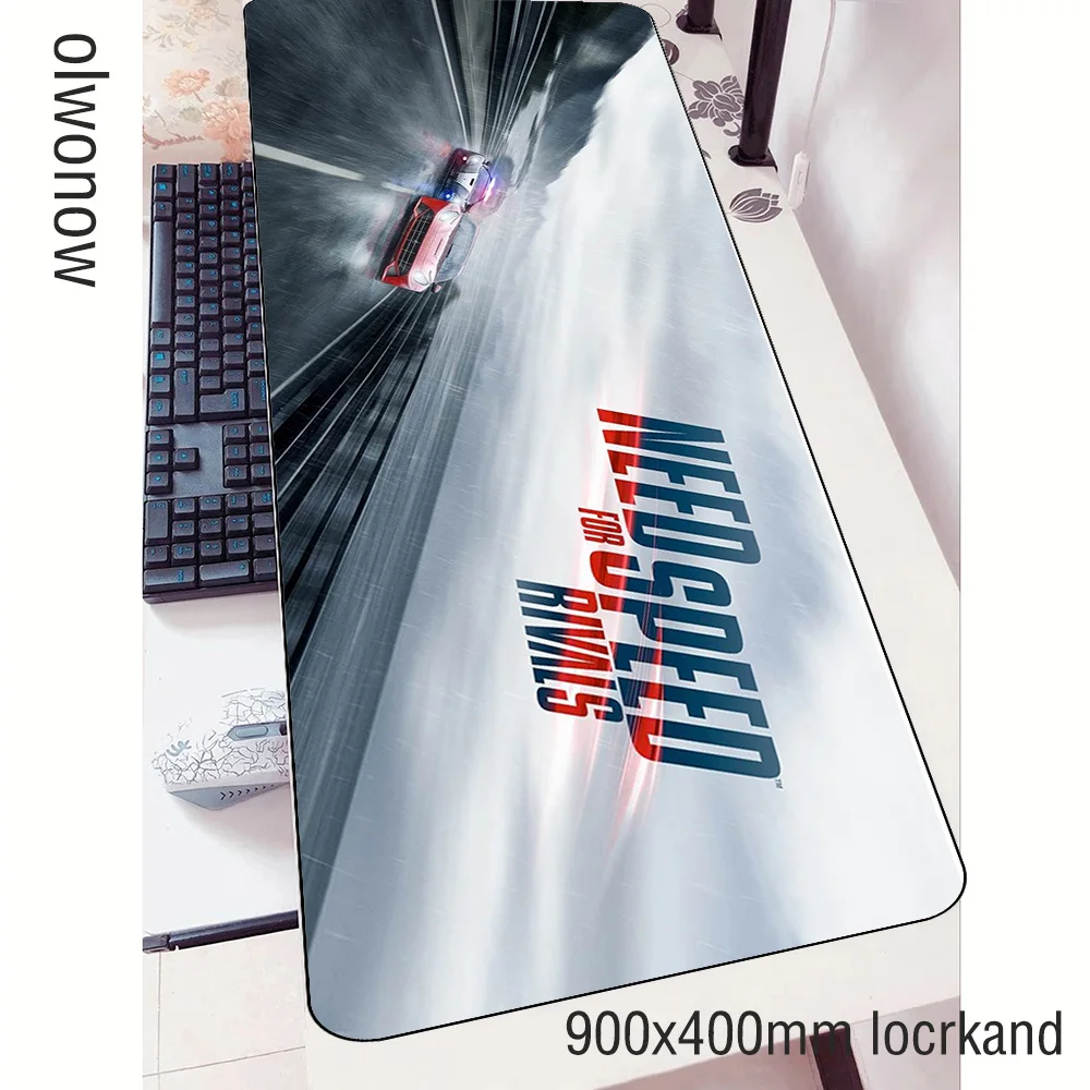 90x40 см Need for Speed mouse pad locked edge to notbook компьютерный коврик для мыши игровая padmouse gamer