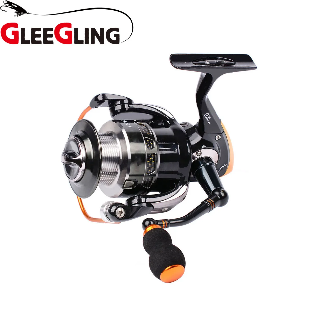 

GLEEGLING Fishing Spinning Reel 1000-6000 Series pesca da carpa Alumunium Spool 5.5:1 Ratio Fishing Accessories GFR06