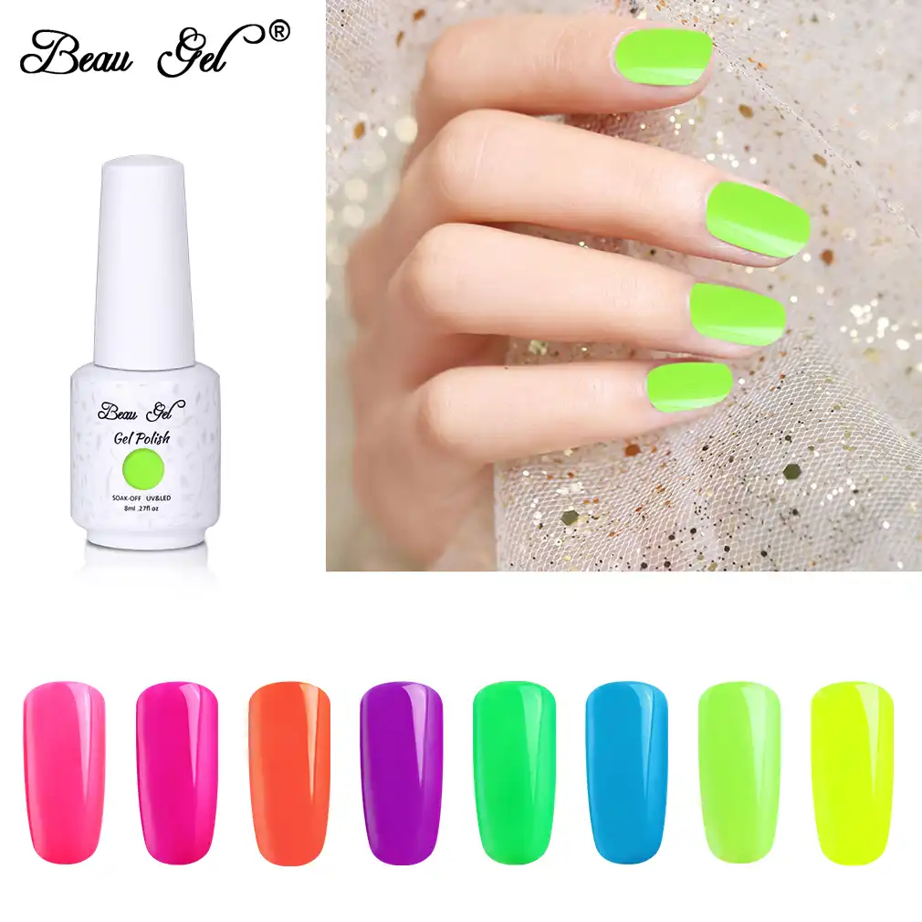 Detail Feedback Questions About Beau Gel 8ml Fluorescent Neon Gel