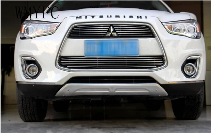 Для Mitsubishi ASX 2013 2014 2015 высокое качество нержавеющая сталь передние + задние