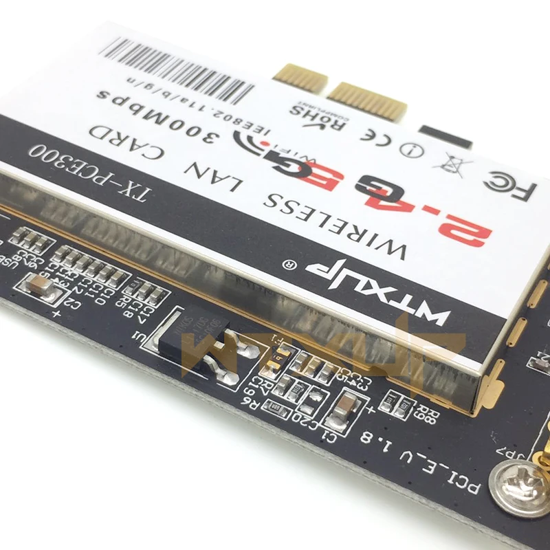 WTXUP Двухдиапазонная Atheros AR9280 AR5BDT92 802.11a/b/g/n 300 Мбит/с wifi карта PCI express PCI-e wifi адаптер для настольных ПК Linux/MAC