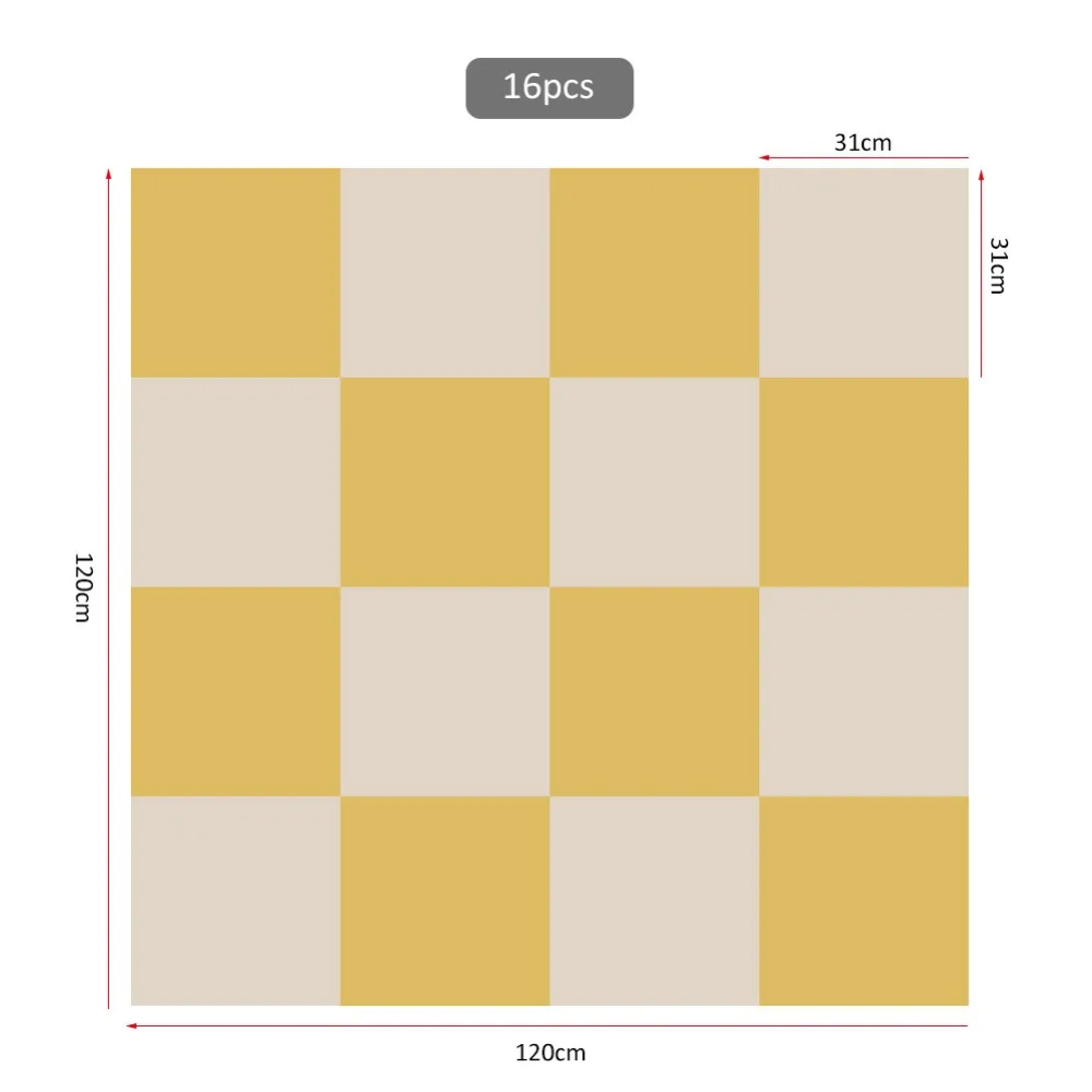 16 шт. EVA поролоновые коврики-пазлы детские игровые коврики сшивание детские коврики для детей игра имитация деревянные ковры коврики