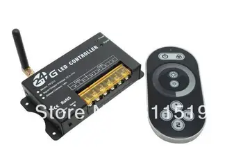 

2.4G LED dimmer, one remote can control 4 group controller max 4 zones,led touch controller dc 5-24v ,1 channel