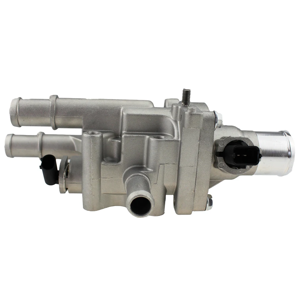 Capa para Chevrolet Aveo com Sensor 55579951 de Alumínio do Motor de Refrigeração Termostato Habitação Assembléia Cruze Sonic 251922 251919928 4 Cheap Termostatos e peças