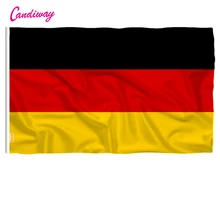 Наружные футбольные флаги, немецкий флаг, высокое качество, без флагштока, для внутреннего украшения дома, полиэстер