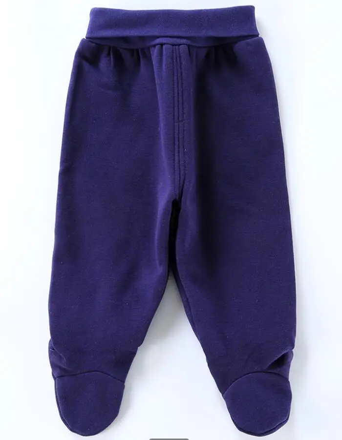 Штаны для малышей зимние плотные теплые детские леггинсы детские брюки для новорожденных брюки для маленьких мальчиков и девочек флисовая одежда для малышей брюки для новорожденных - Цвет: navy