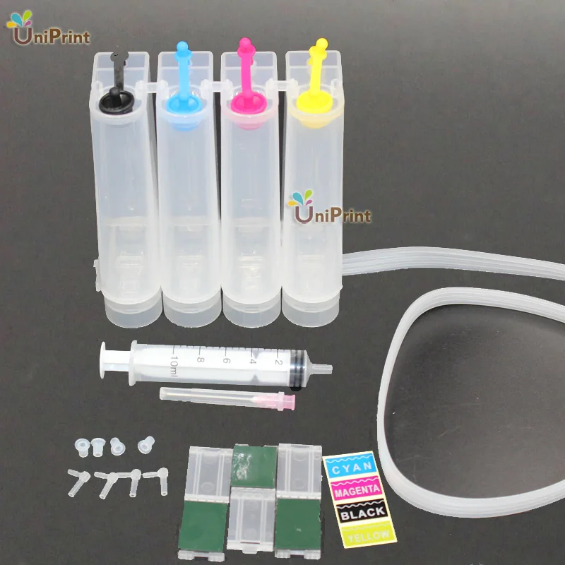 20sets universal 4 color CISS kit with accessories ink tank for for Epson/HP/Canon/Brother